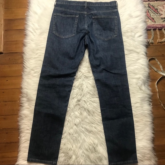 Everlane Slim Jean Dark Indigo 33x32 - Picture 8 of 8